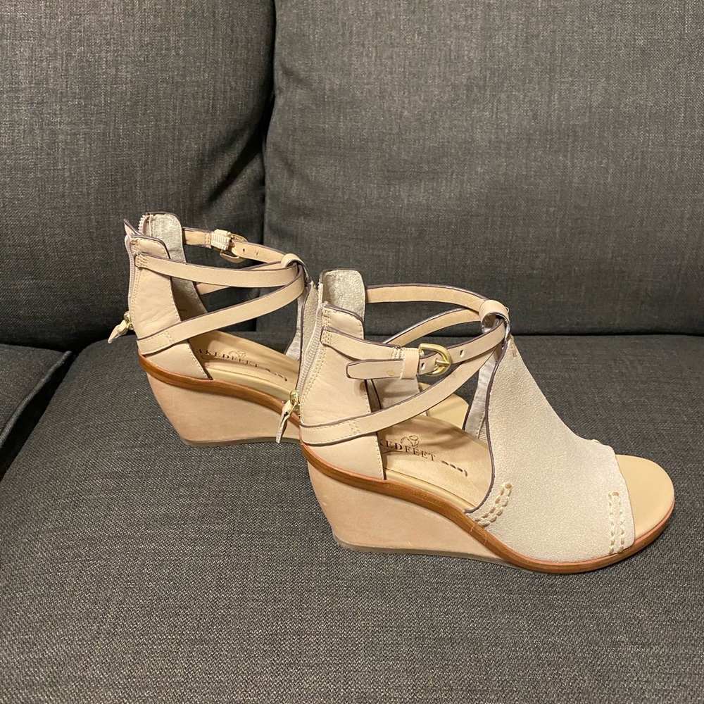 Brand New Naked Feet Wedges